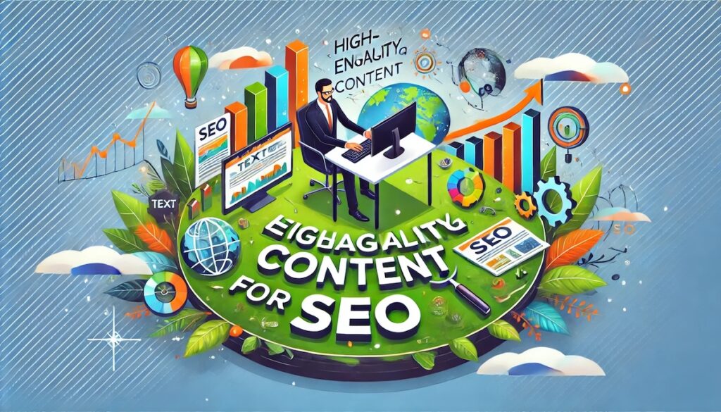 High-quality engaging content for your seo-friendly page