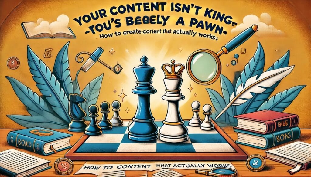 Your Content Isn’t King—It’s Barely a Pawn How to Create Content That Actually Works