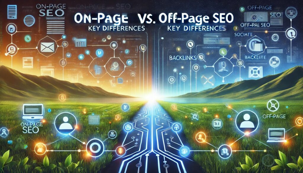 on-page vs off-page SEO